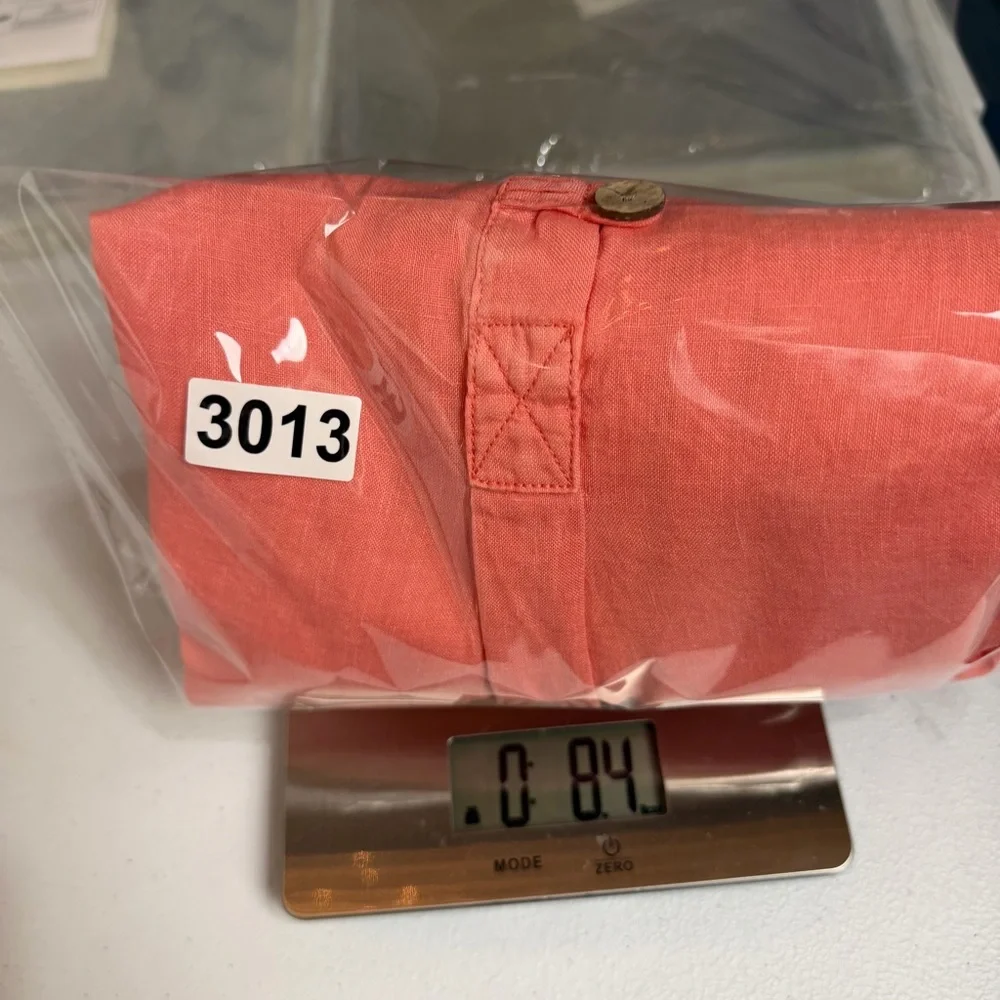 Sigrid Olsen Popover Tunic 100% Linen Roll Tab Sleeves‎ Beach Coastal Earthy 1X - Picture 15 of 15